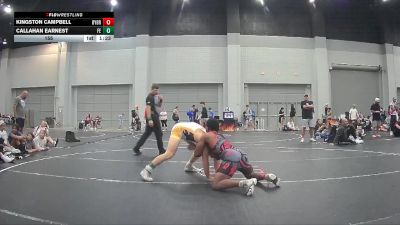 155 lbs Round 6 (8 Team) - Callahan Earnest, Freedom Elite vs Kingston Campbell, Backyard Brawlers Red