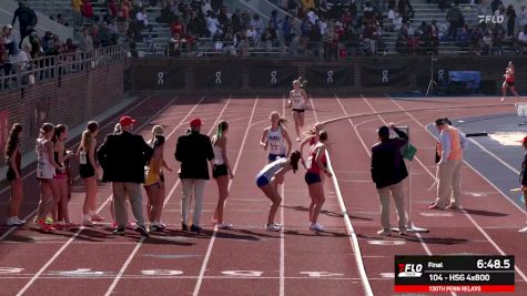 Watch High School Girls 4x800 Relay Prelims (Event 104) At 2026 Penn Relays