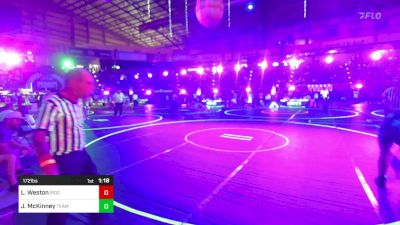 172 lbs Final - Leo Weston, Ridge WC vs Jordan McKinney, Team Tulsa WC
