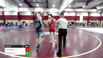 125 lbs Final - Cameron Hinchcliff, Oneonta vs Ryan O'Rourke, JWU - Unattached