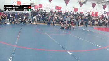 126 lbs Cons. Round 1 - Jack Taylor, River Ridge vs Valentin Medina, Hudson`s Bay