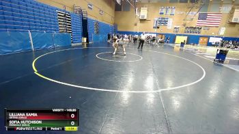 145lbs Champ. Round 1 - Lilliana Samia, Orting (Girls) vs Sofia Hutchison, Ferndale (Girls)