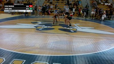 141 lbs Champ. Round 2 - Jake Aho, Rochester-CTC vs Cole Bozile, Saint Cloud State