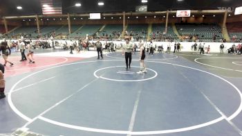 98 lbs Quarterfinal - Easten Serrano, Stout Wrestling Academy vs Lucas Simpson, Athlos Wrestling