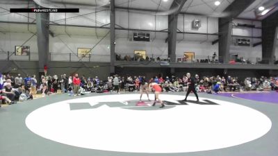 16U Girls FS - 120 lbs Cons. Round 3 - Gabbie Gonsalves, WA vs Jennifer Tian, WA