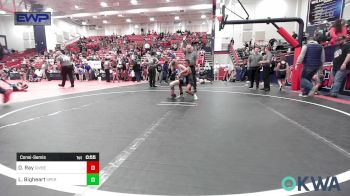 58 lbs Consolation - Daxton Ray, Division Bell Wrestling vs Legend Bigheart, Sperry Wrestling Club