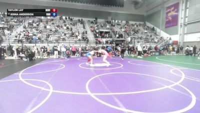 55 kg Champ. Rd Of 32 - Taylor Lay, Montana vs Jenna Anderson, Vision Wrestling