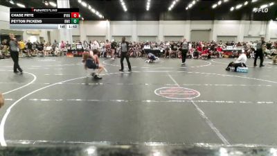 150 lbs Round 1 (6 Team) - Peyton Pickens, Blackman Wrestling Club vs Chase Frye, Backyard Brawlers Gold