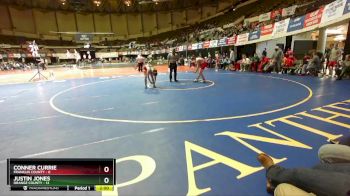 120 lbs Placement (16 Team) - Conner Currie, Franklin County vs Justin Jones, Orange County