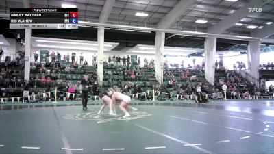 117 lbs Cons. Round 2 - Hailey Hatfield, Otterbein vs Rei Vlahov, Point Park University
