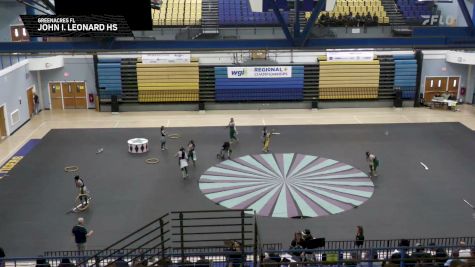 John I. Leonard HS "Greenacres FL" at 2026 WGI Guard Stuart Regional+