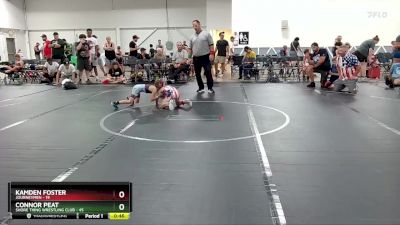 48 lbs Cons. Round 1 - Kamden Foster, Journeymen vs Connor Peat, Shore Thing Wrestling Club