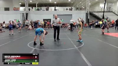 72 lbs Round 3 (6 Team) - Jaden Uhde, Revival Black vs Bryce Grenoble, Dueling Bandits