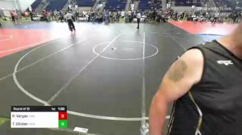 160 lbs Round Of 16 - Paul Vargas, Threshold WC vs Tyler Dilcher, Prescott Valley Bighorns