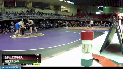 285 lbs Round 1 (6 Team) - Connor Dews, Lincoln East vs Cullin O`Connor, Papillion-La Vista South