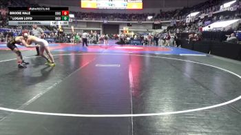 5A 150 lbs Quarterfinal - Logan Loyd, Shelby County vs Brodie Hale, Corner