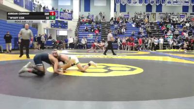 113 lbs Cons. Round 4 - Jordan Conway, Sandusky vs Wyatt Cox, Eastside