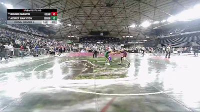Boys 3A 120 lbs Cons. Round 4 - Bruno Mastin, O`Dea vs Aziret Bakytov, Edmonds-Woodway