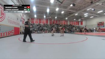 157 lbs Cons. Semi - Landon Lockhart, West Grand vs Braeden Flores, North Fork