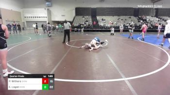 101 lbs Quarterfinal - Parker Withers, Steel Valley Renegades MS Club vs Emmett Logan, Doughboy MS