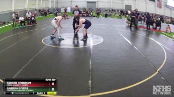 175 lbs Quarterfinal - Parker Corkrum, Coral Academy - North vs Gabrian Myers, Lake Mead Christian Academy