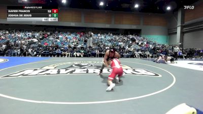 215 lbs Round Of 64 - Xavier Francis, Yukon vs Joshua De Jesus, North Salem