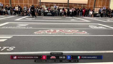Patrick Boonsopa-Yeom vs Pedro Manjarrez 2026 ADCC Portland Open