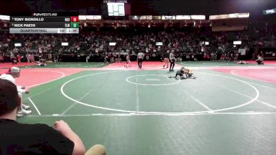 90 lbs Quarterfinal - Nick Paeth, TLWA vs Tony Biondillo, BKV1