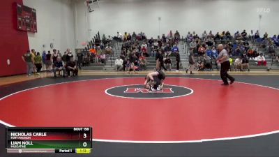 165 lbs Round 2 - Nicholas Carle, Fort Madison vs Liam Noll, Muscatine