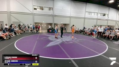 160 lbs Round 1 (8 Team) - Logan Swaw, Illinois vs Ryker Gibson, Idaho