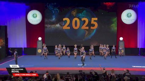 Unity Allstars - Royal (England) [2025 L5 U18 Small Coed Semis] 2025 The Cheerleading Worlds