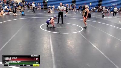 170 lbs Round 1 - Hadlie Wolf, Lexington vs Maliyah Melroy, Minden