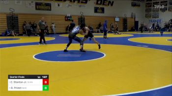 147 lbs Quarterfinal - Carlos Stanton Jr., Sunnyside (AZ) vs Braden Priest, Bakersfield