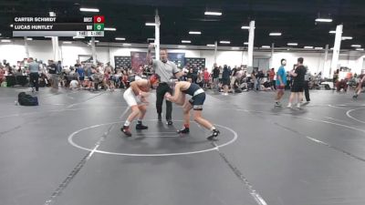 105 lbs Round 4 (6 Team) - Lucas Huntley, Mat Warriors vs Carter Schmidt, Bearcats