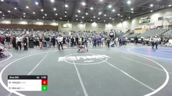 61 lbs Semifinal - Mason Weight, Roseburg May Club vs Raymond Menzel, Fallon Outlaws WC