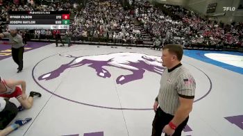 5A 157 lbs Semifinal - Ryker Olson, Spanish Fork vs Joseph Naylor, West Jordan