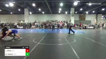 220 lbs Quarterfinal - Jake Dillon, North Valley RTC vs Michael Salazar, Threshold Wrestling Team Quest