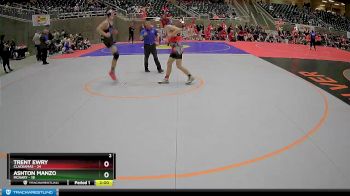 154 lbs Round 2 (4 Team) - Ashton Manzo, McNary vs Trent Ewry, Clackamas
