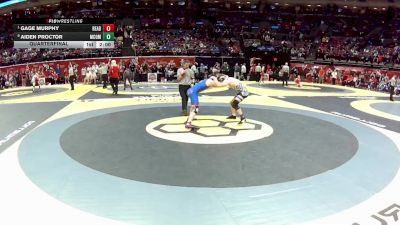 D2-165 lbs Quarterfinal - Gage Murphy, Reading vs Aiden Proctor, Mad. Comprehensive