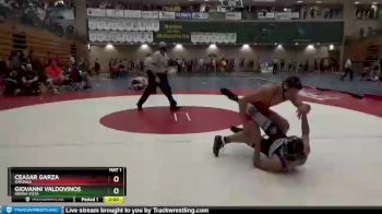 170 lbs Champ. Round 2 - Ceasar Garza, Oakdale vs Giovanni Valdovinos, Sierra Vista