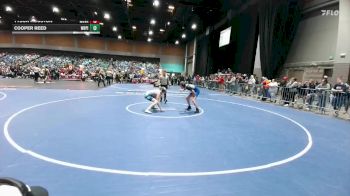 126 lbs Prelim - Tyson Houston, Moapa Valley vs Cooper Reed, White Pine