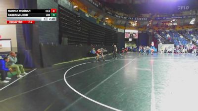 165 lbs Round Of 32 - Mannix Morgan, Oklahoma vs Kaden Milheim, American