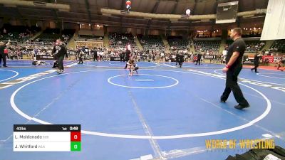 40 lbs Final - Lucinda Maldonado, 505 WC vs Jayzie Whitford, Westlake