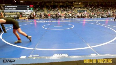 110 lbs 3rd Place - Olan Garrison, Coweta Tiger Wrestling vs Stihl Bulloch, Unaffiliated