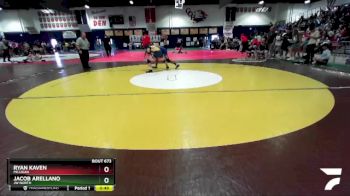 175 lbs Cons. Semi - Jacob Arellano, JW North vs Ryan Kaven, Millikan