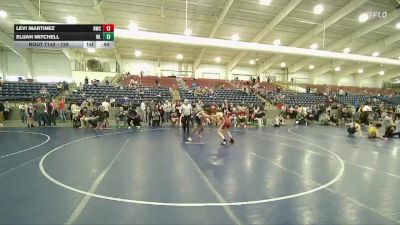 126 lbs Cons. Round 2 - Levi Martinez, Logan Grizz vs Elijah Mitchell, Timpanogos Wrestling