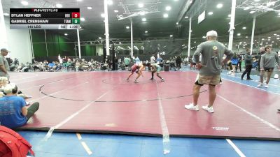 140 lbs Rr Rnd 2 - Dylan Heffner, Red Devil Wrestling Club - HSAm vs Gabriel Crenshaw, Team Eagles - HSAm
