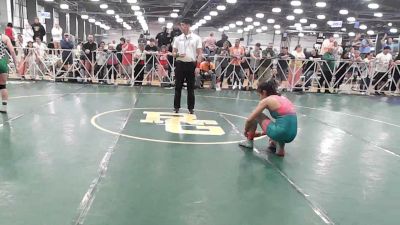 132 lbs Rr Rnd 1 - Madeline Ngo, MetroWest United Pink - HSG vs Anna KRIZAN, Team RJN Green - HSG