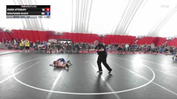 93 lbs Quarterfinal - Owen Attebury, Weigh-in Club vs Wolfgang Kluck, Askren Wrestling Academy