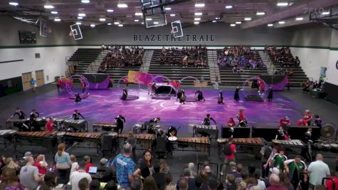 Clear Brook HS "Friendswood TX" at 2025 WGI Perc/Winds Houston Regional